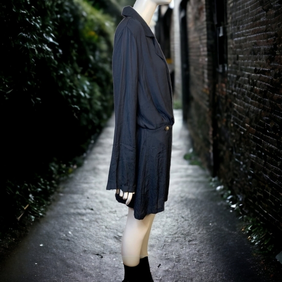 FREE PEOPLE SIMONE BLAZER MINIDRESS sz Lg - Picture 8 of 16